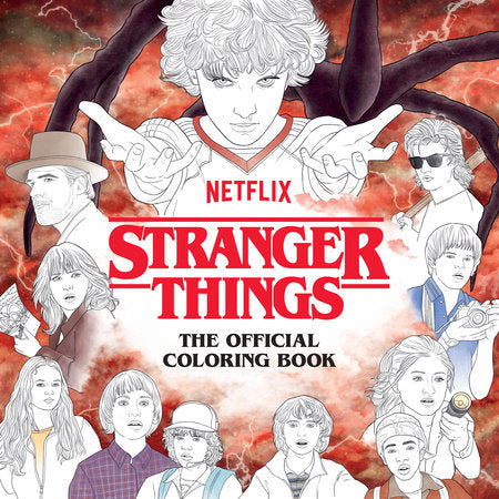 Stranger Things Official Colouring Book