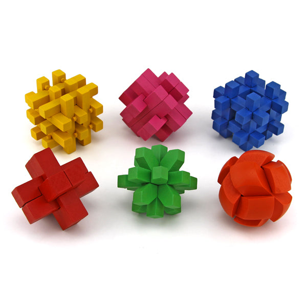 Mini Puzzle Rainbow Wooden