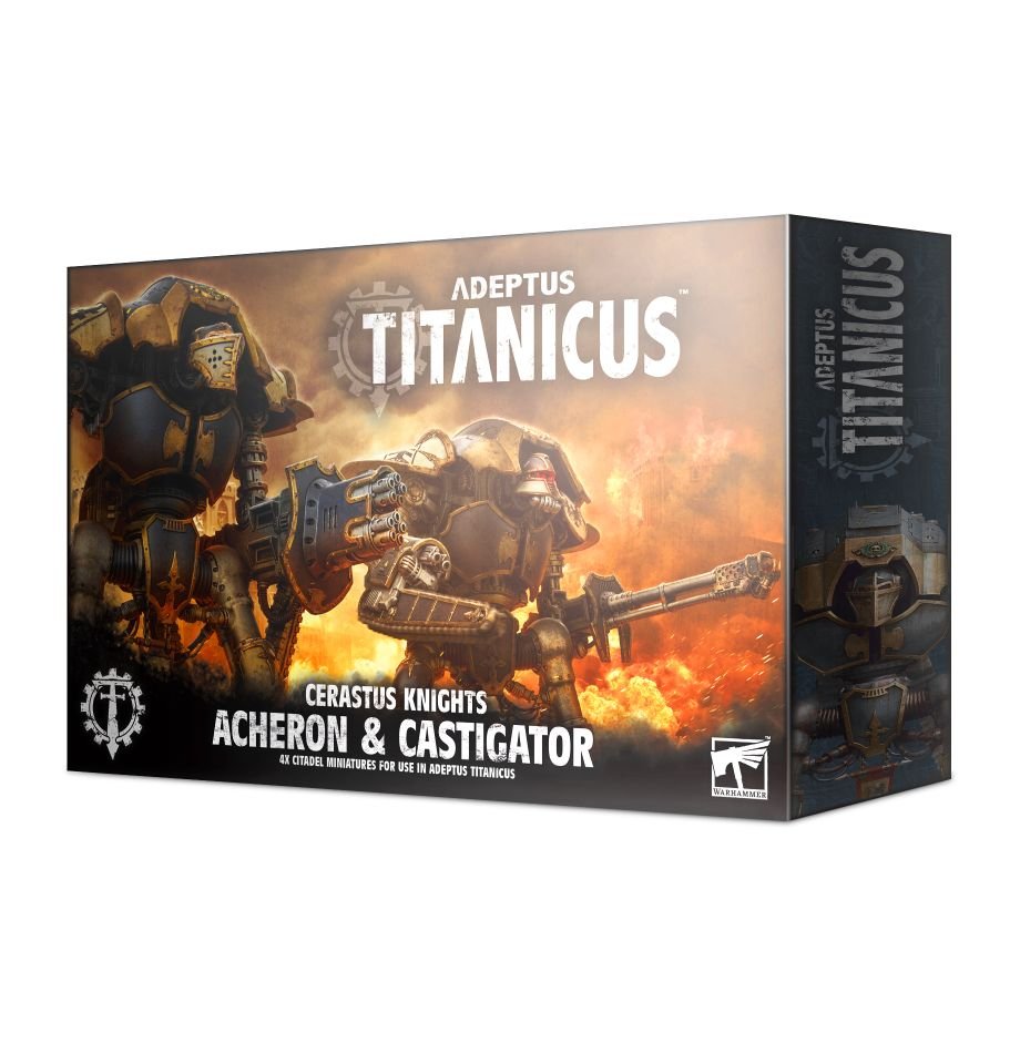 AdeAdeptus Titanicus: Cerastus Knights Acheron & Castigator