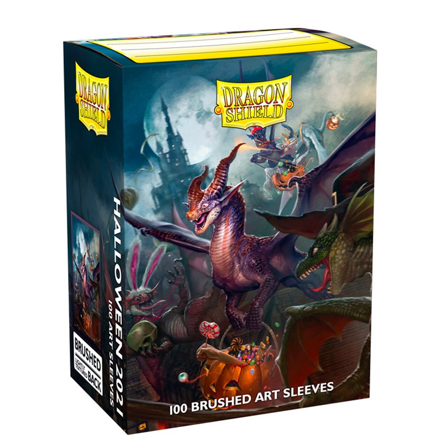 Sleeves: Dragon Shield Limited Edition Brushed Art: Halloween Dragon