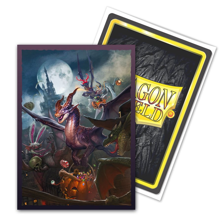 Sleeves: Dragon Shield Limited Edition Brushed Art: Halloween Dragon