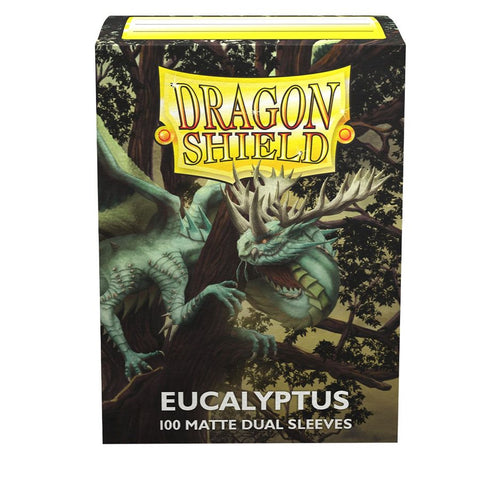 Sleeves: Dragon Shield Matte DUAL Eucalyptus (100) (Green)