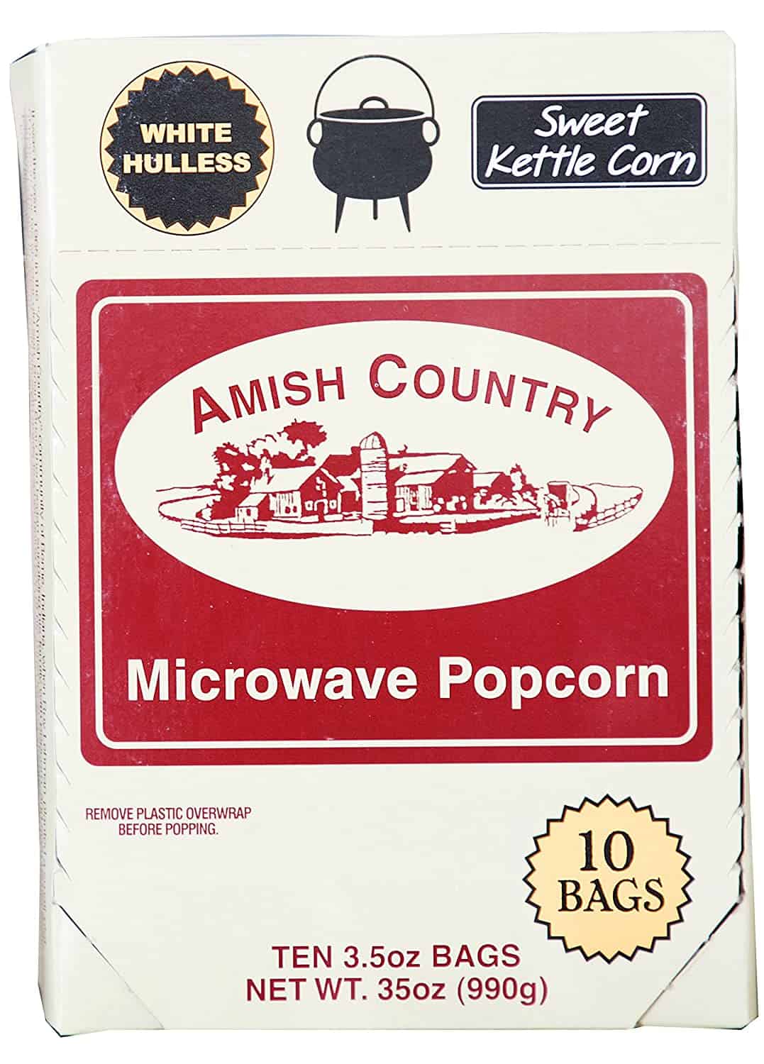 Amish Country Microwave Popcorn  Sweet Kettle 3.5oz