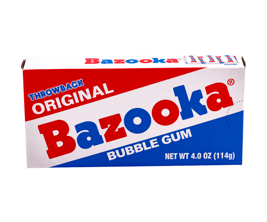Original Bazooka Bubble Gum (114g big box)