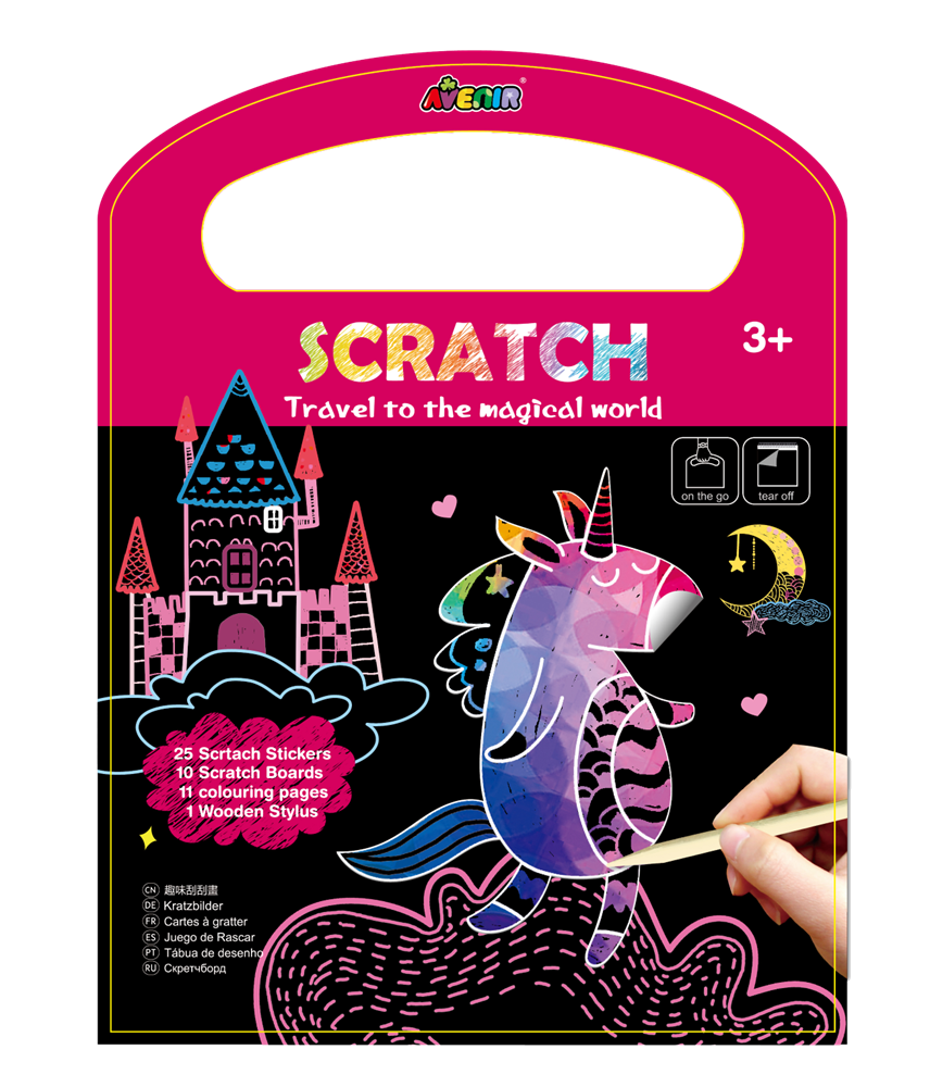 Scratch Note Book: Travel to the Magical World
