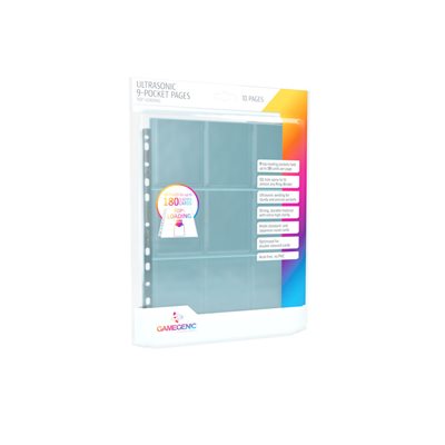 Pages: Ultrasonic Toploading 9-Pocket - Clear (10)