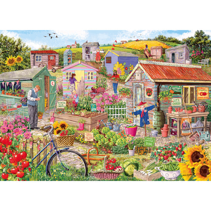 Life on the Allotment- 1000 pc
