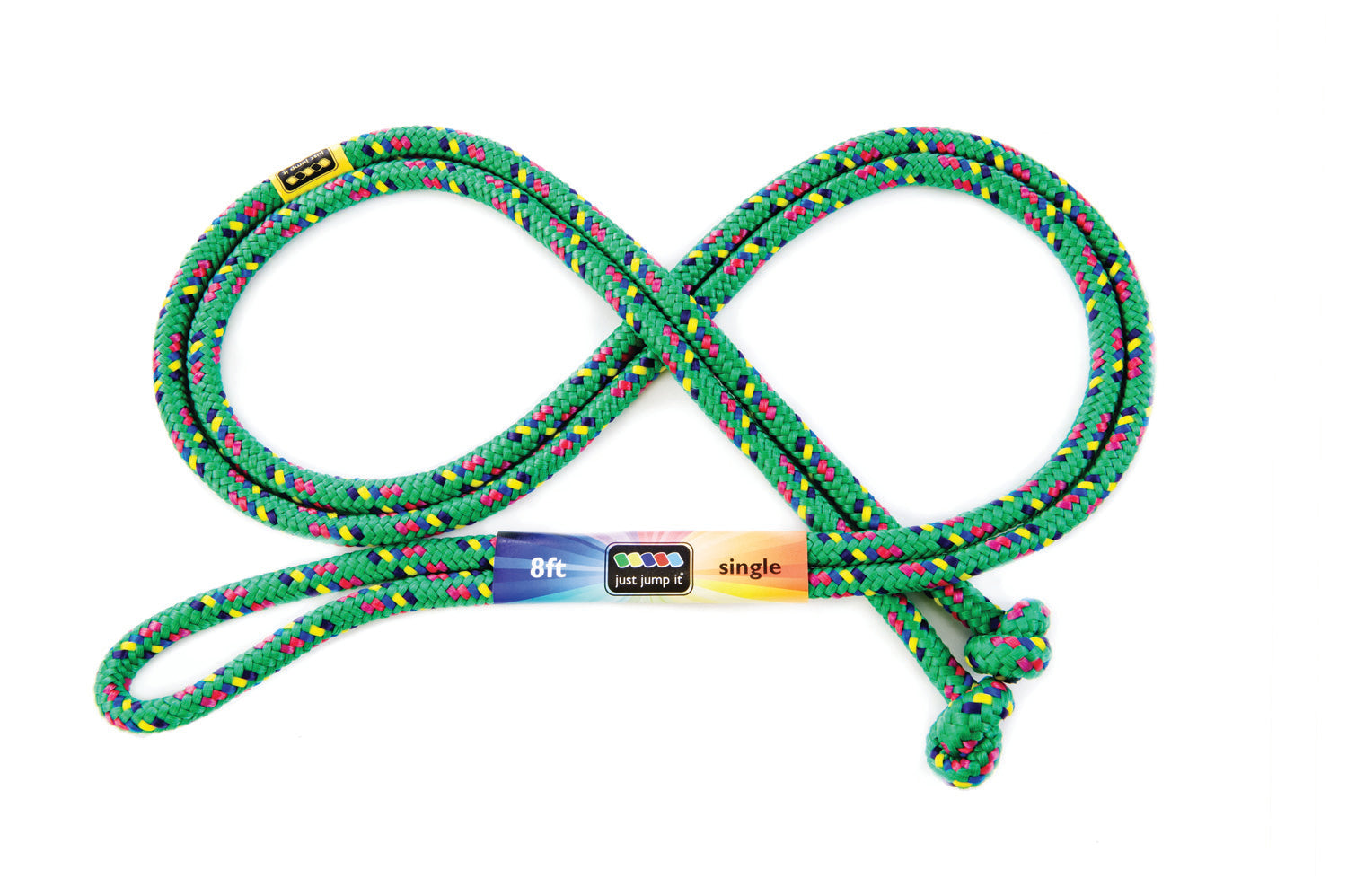 8' Confetti Jump Rope- Green