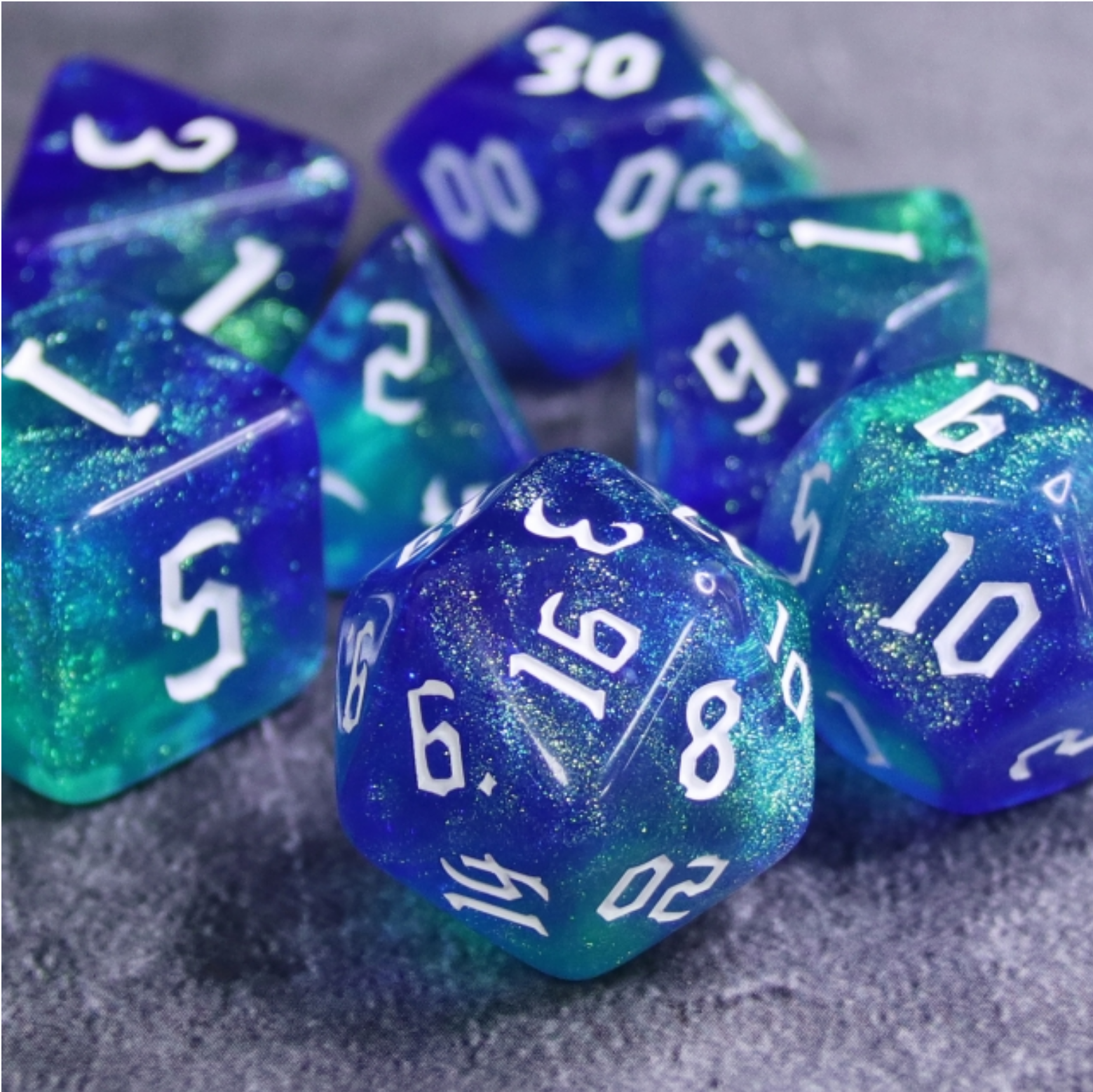 Meteor Storms RPG Dice Set