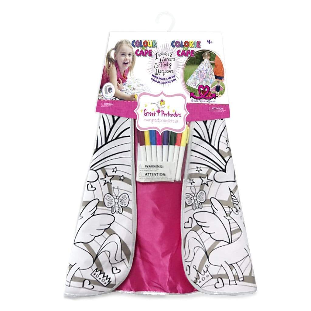 Colour-a-Cape Princess (size 4-7)