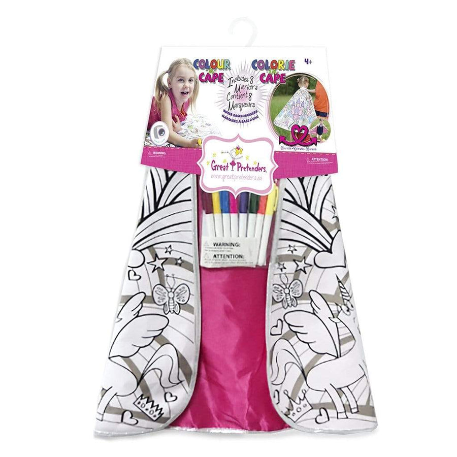 Colour-a-Cape Princess (size 4-7)
