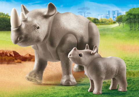 Rhino with Calf *CLEARANCE*