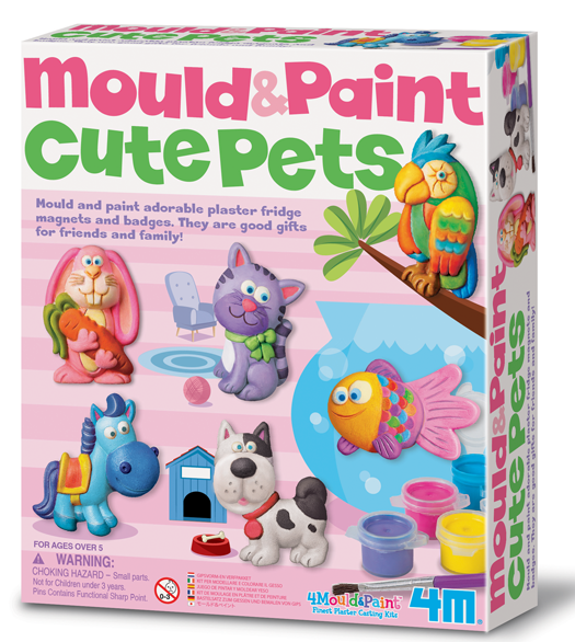 Mould & Paint Cute Pets