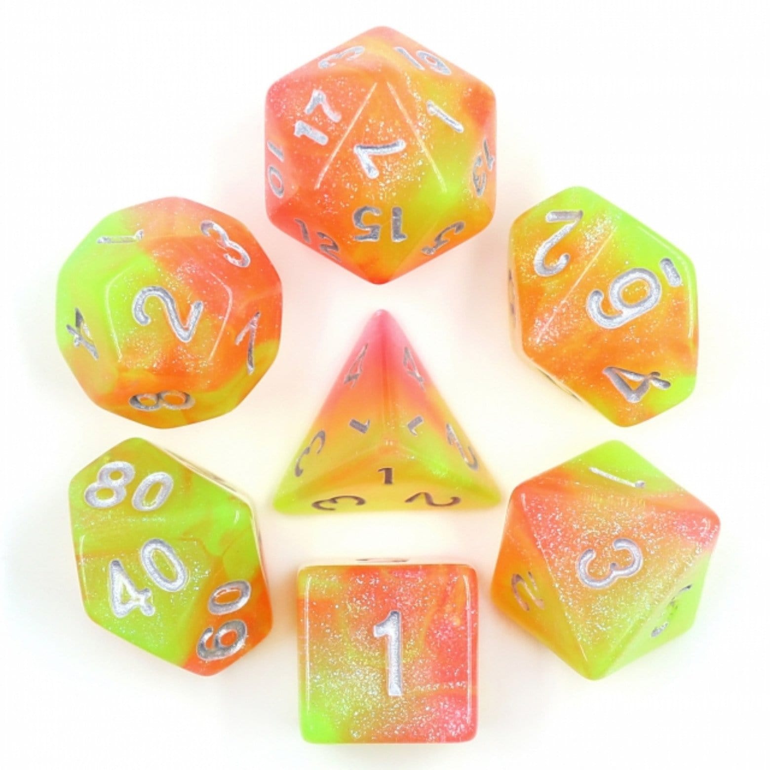 Summer’s Joy RPG Dice Set