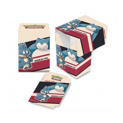 Deck Box: Pokemon: Snorlax & Munchla: Full View Deck Box (75ct)