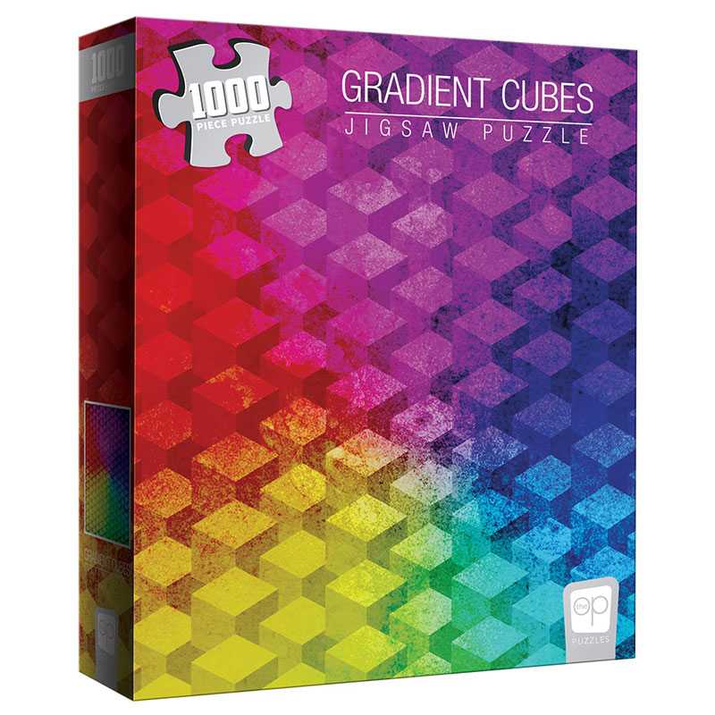 Puzzle: 1000 Color Spectrum - Gradient Cubes