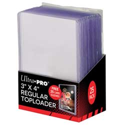 Toploads 3x4 Regular with Sleeves - 20 pack