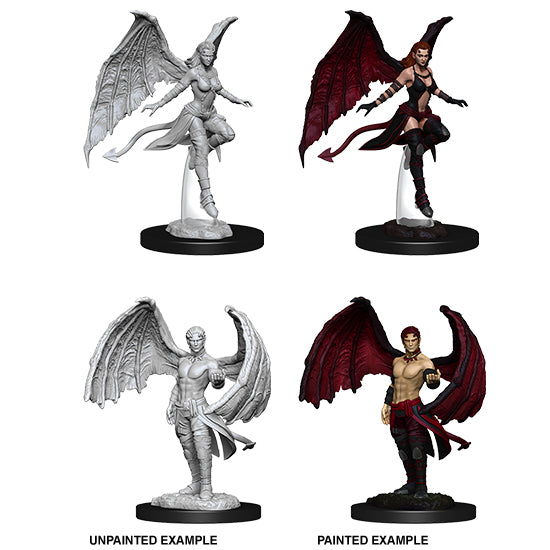 D&D Nolzurs Marvelous Unpainted Miniature Wave 10: Succubus & Incubus
