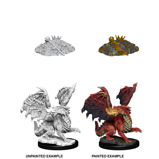 D&D Nolzurs Marvelous Unpainted Miniature Wave 10: Red Dragon Wyrmling