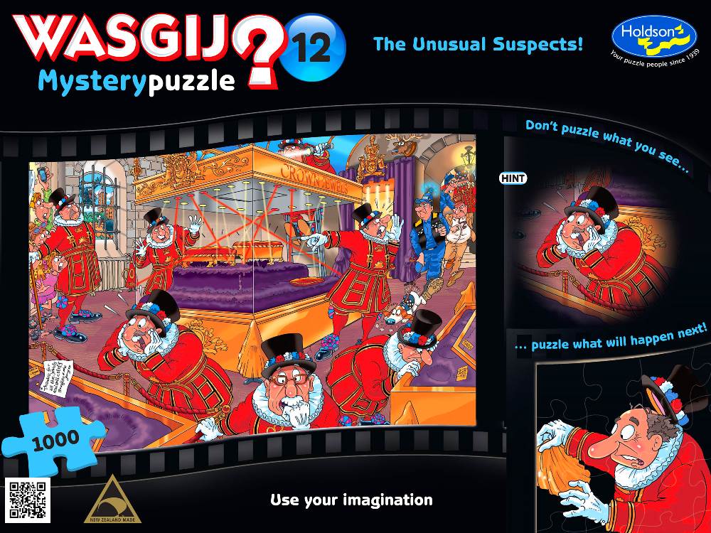 Wasgij 12 The Unusual Suspects