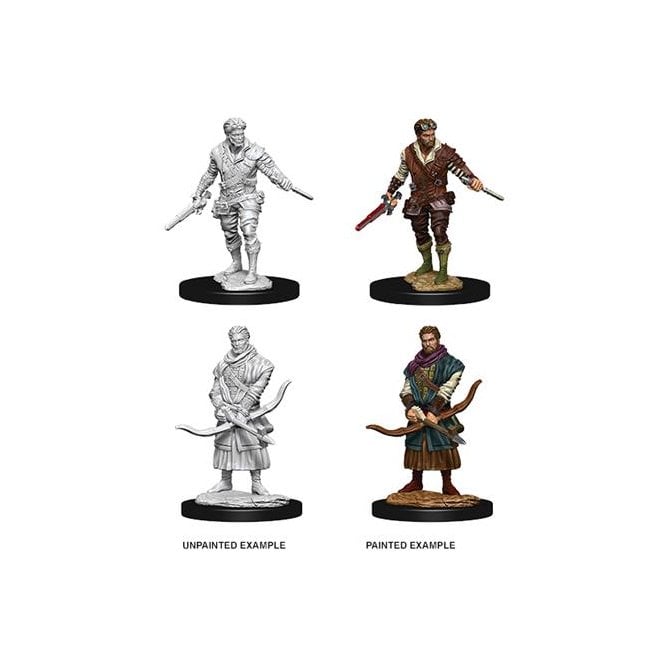 D&D Miniature Human Rogue