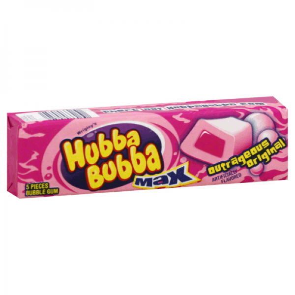 Hubba Bubba Max Outrageously Original Bubble Gum