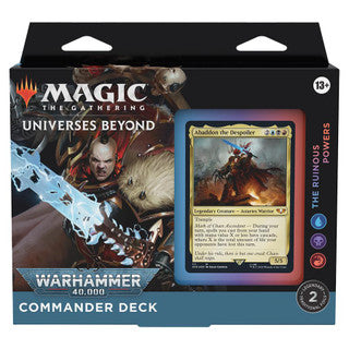 Magic the Gathering: Warhammer 40,000 Commander Deck  - The Ruinous Power IN STORE Only