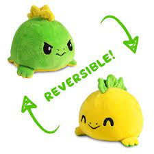 Reversible Stegosaurus Mini Green/Yellow