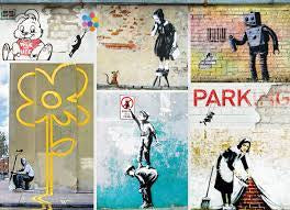 Street Art By Banksy - 1000pcs