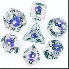 Mulberry Mushroom RPG Dice Set