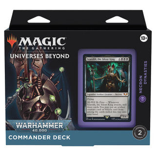 Magic the Gathering: Warhammer 40,000 Commander Deck  - Necro Dynasties IN STORE Only