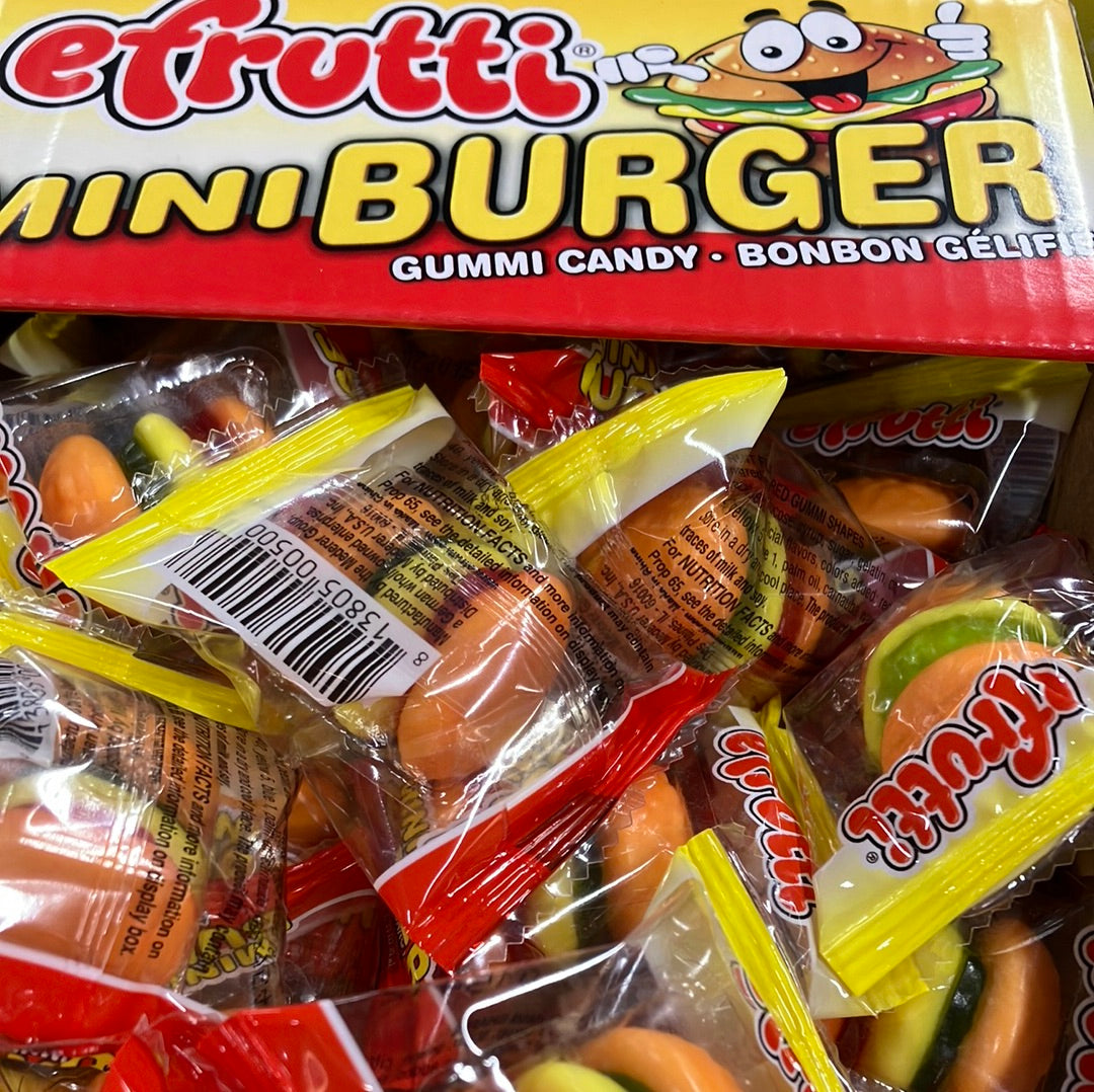 EFrutti Gummy Mini Burger