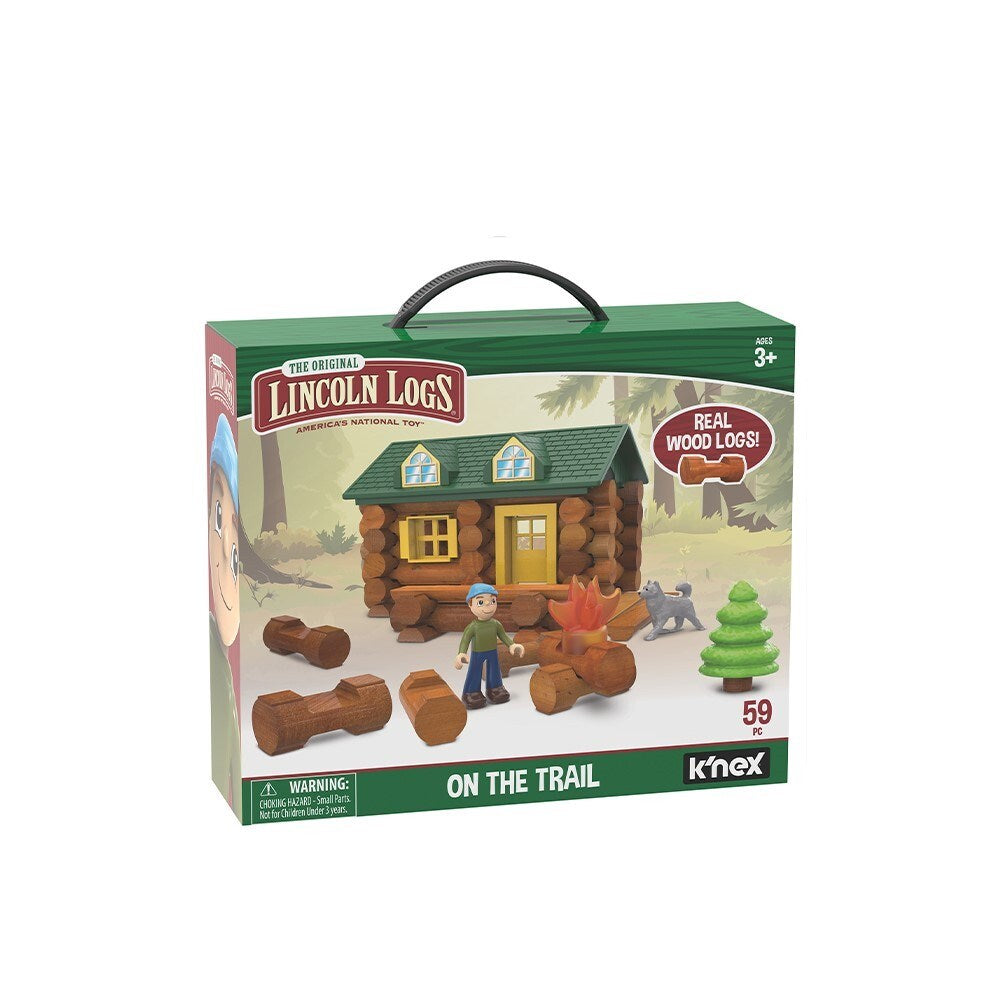 Lincoln Logs 59pc On the Trail