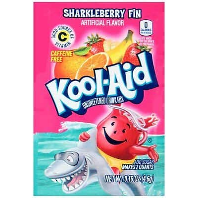 Kool-Aid Unsweetened 2QT Sharkleberry Fin Mix