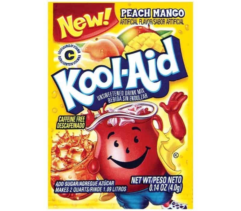 Kool-Aid Unsweetened 2QT Peach Mango