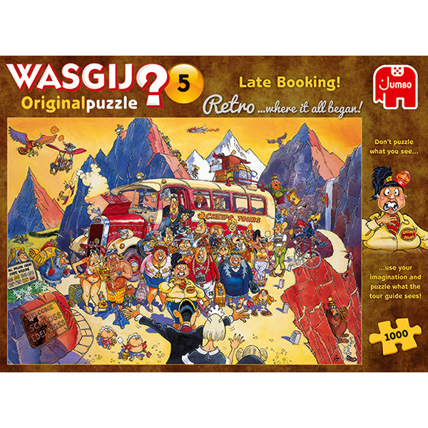 Wasgij Mystery Retro Original #5 Late Booking