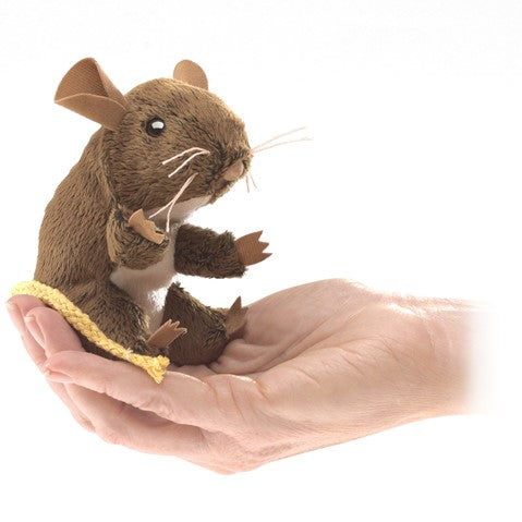 Mini Field Mouse Finger Puppet