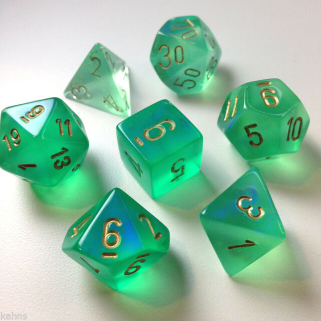 Borealis Green/Gold  7 Die Set