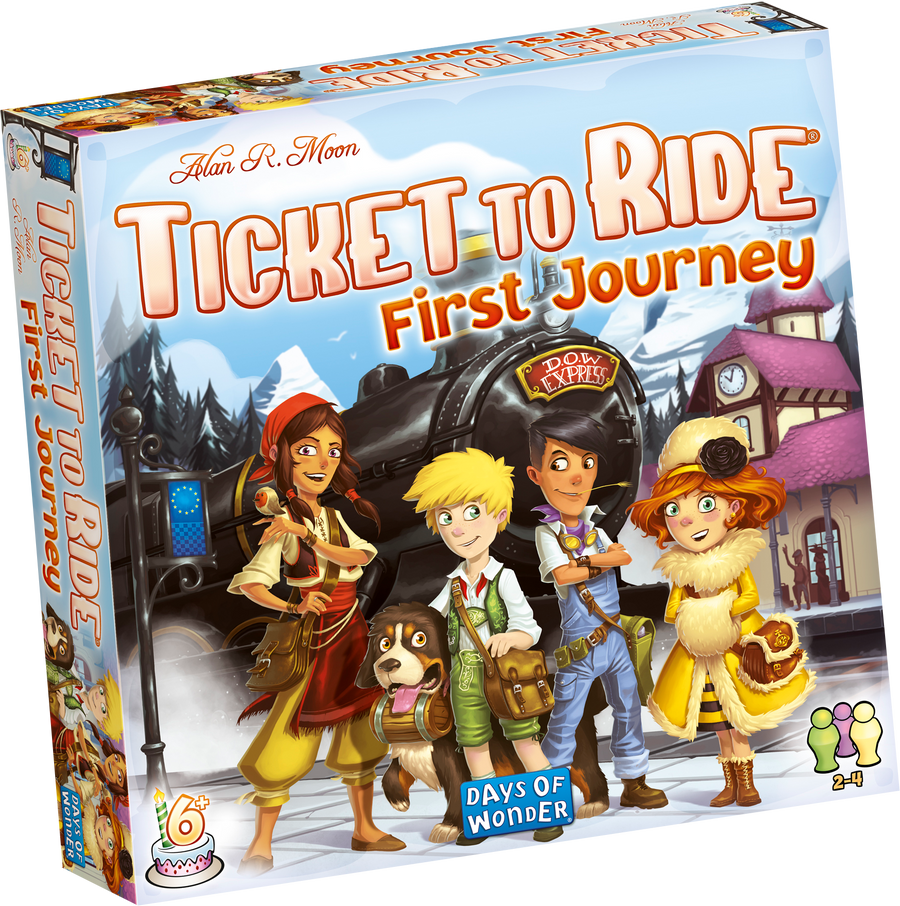 Ticket to Ride First Journey Europe