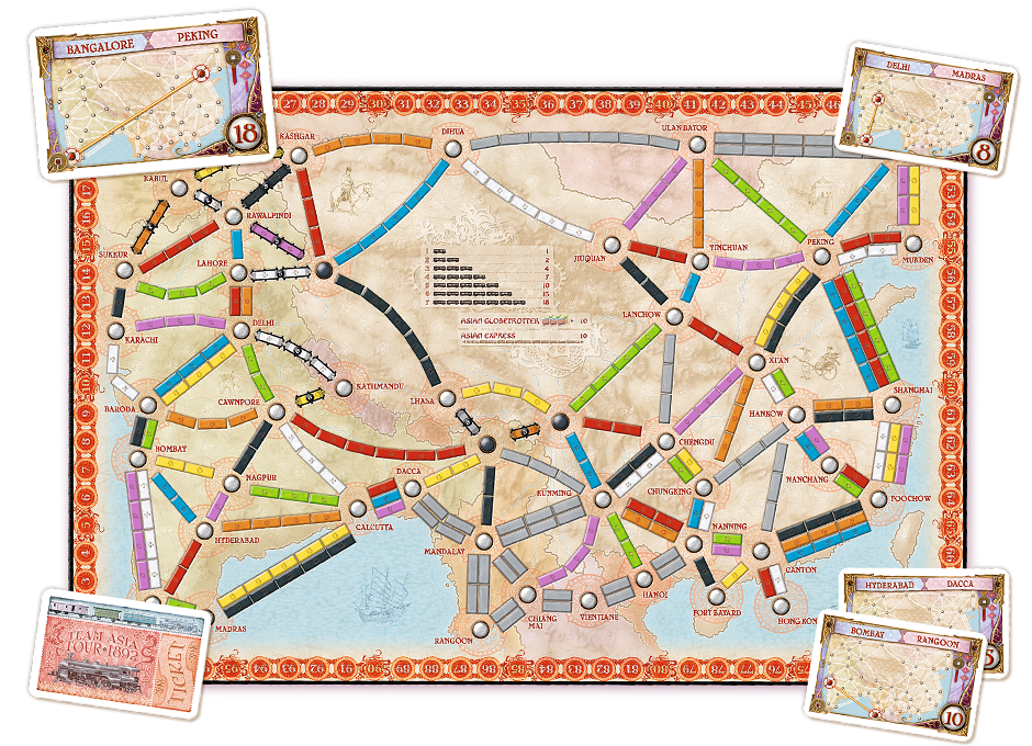 Ticket to Ride Asia