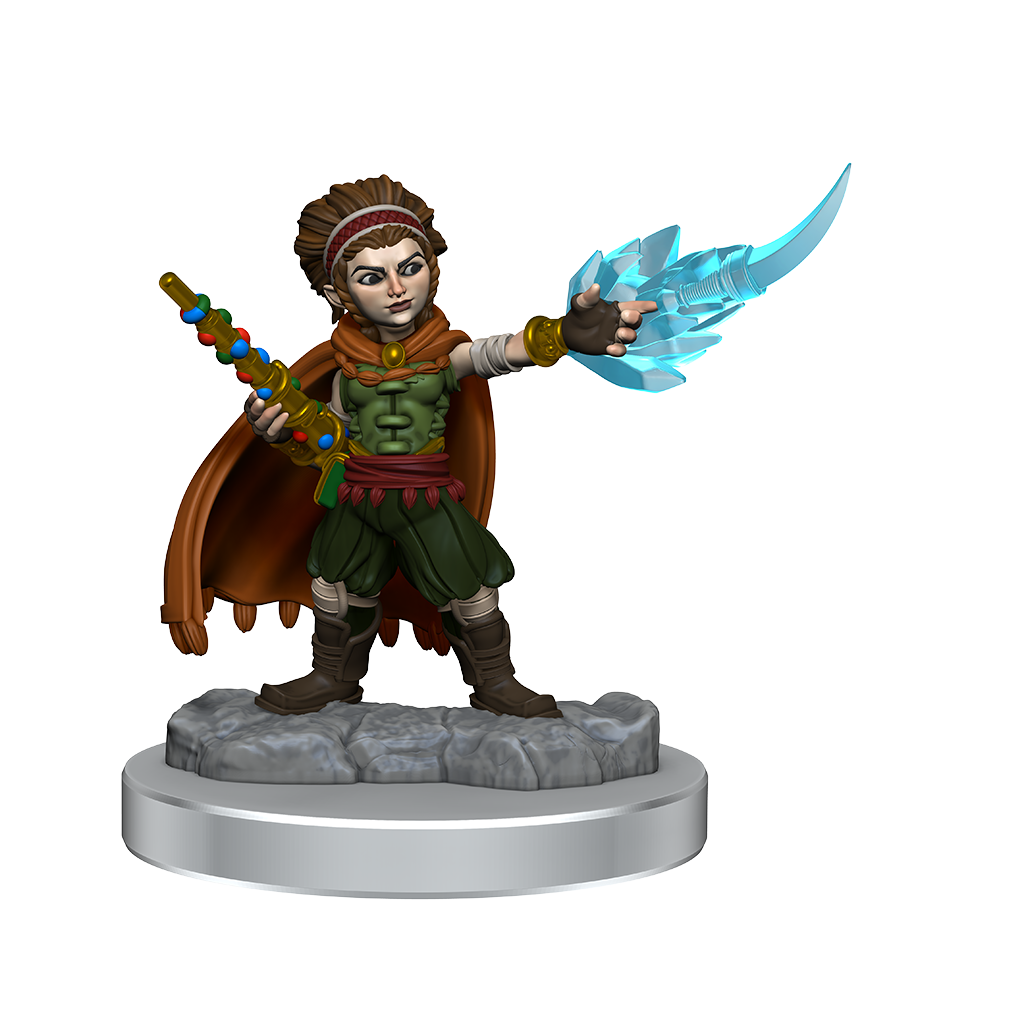 D&D Nolzur's Marvelous Miniatures: Wave 20: Halfling Wizards
