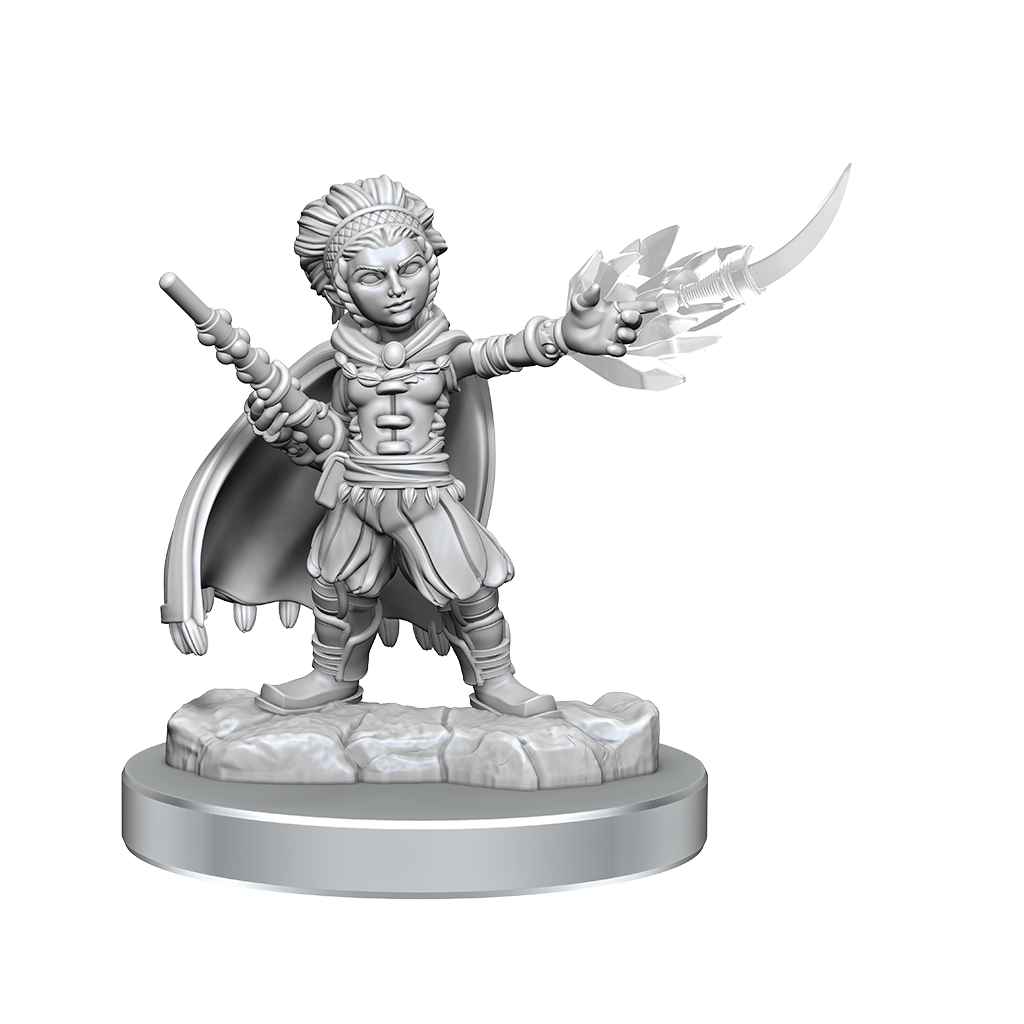 D&D Nolzur's Marvelous Miniatures: Wave 20: Halfling Wizards