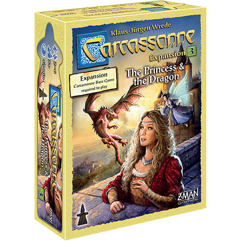 Carcassonne 3 The Princess & The Dragon